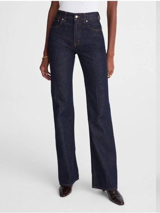Madewell Denim - Madewell The Vintage Flare Jean New Size 28 High Rise Dark Rinse Wash Women's
